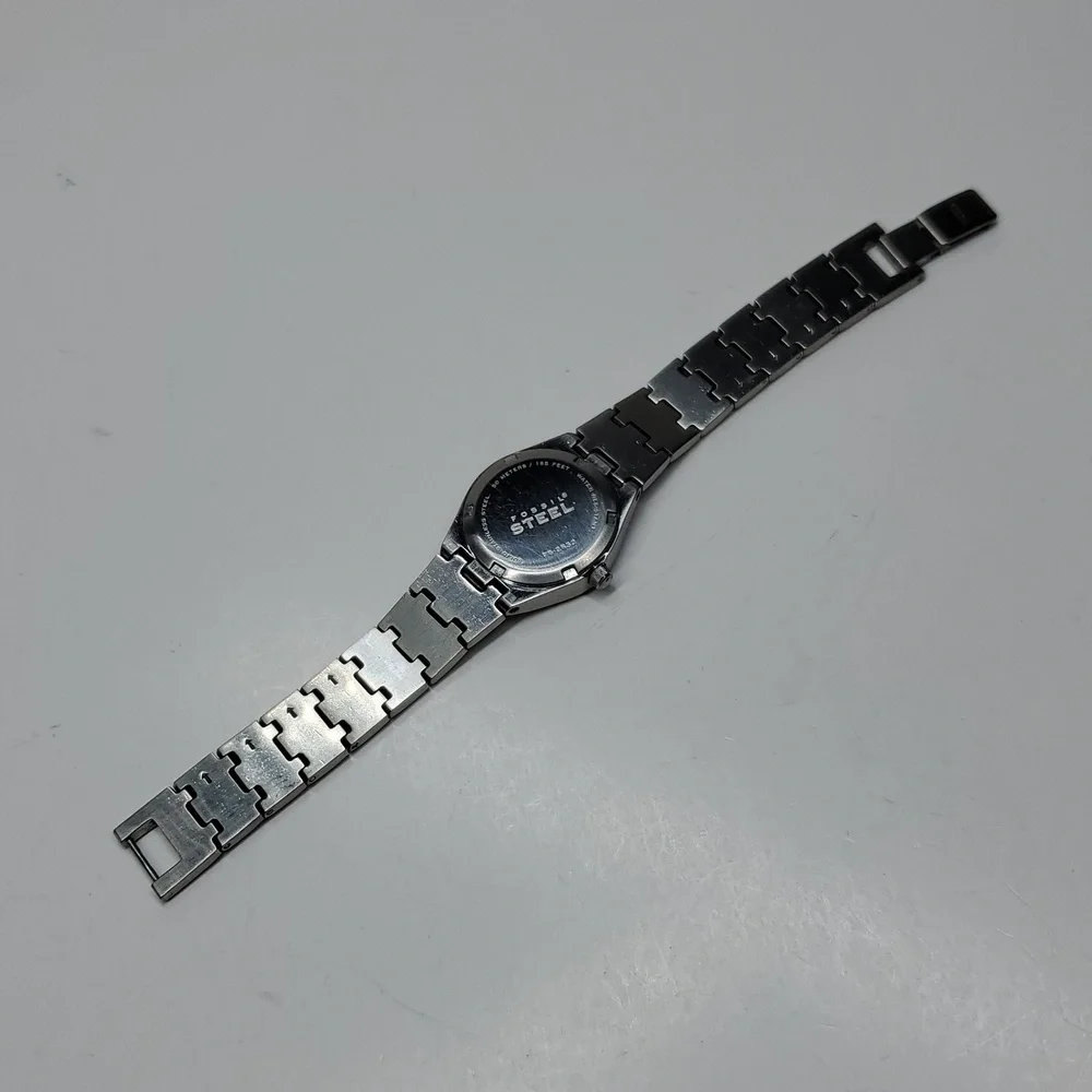 Blue Fossil Steel FS2532 Solid Stainless Steel Watch